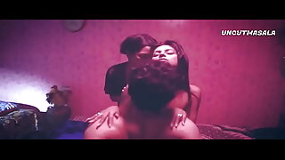 Respectful mff threesome with Indian desi breastfeeding bondage