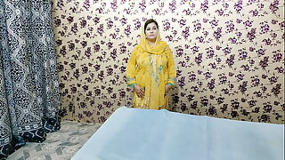 A hot Pakistani Muslim girl prepares for sex with a blanket and cucumber, but her boyfriend has other plans.
